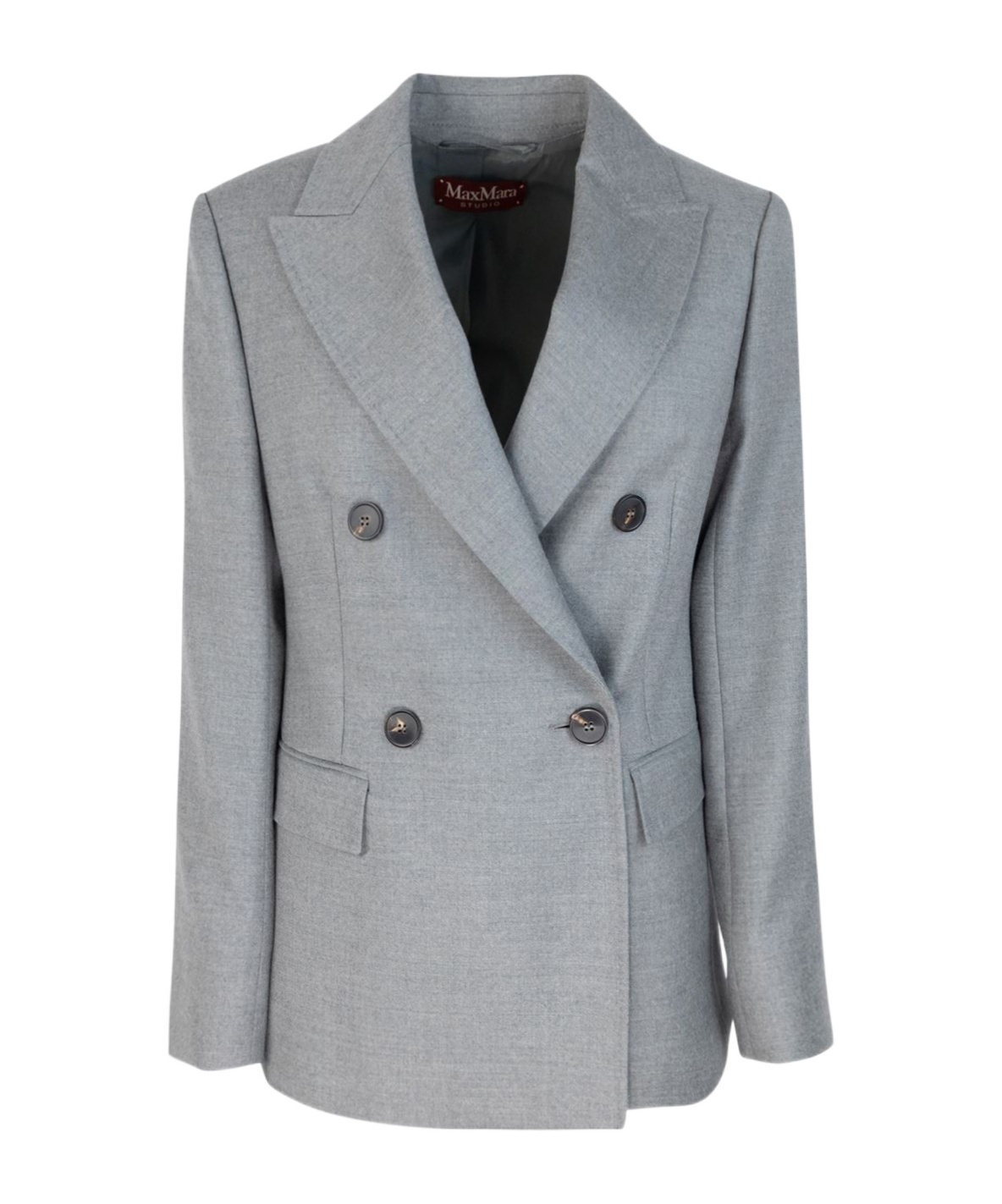 Max Mara Studio Jacket In Gray