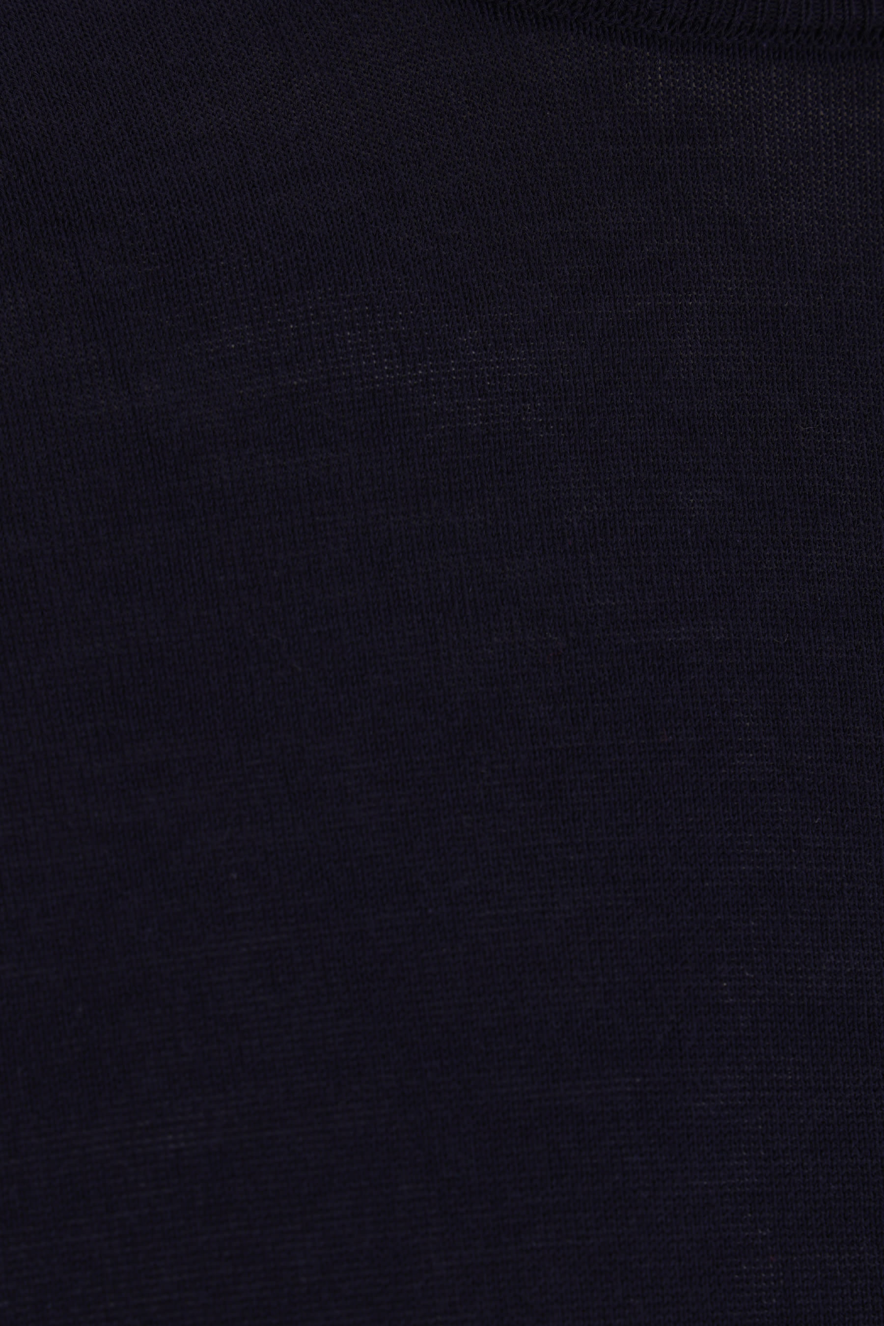 Roberto Collina Ribbed Round Neck Sweater With Long Sleeves In Black