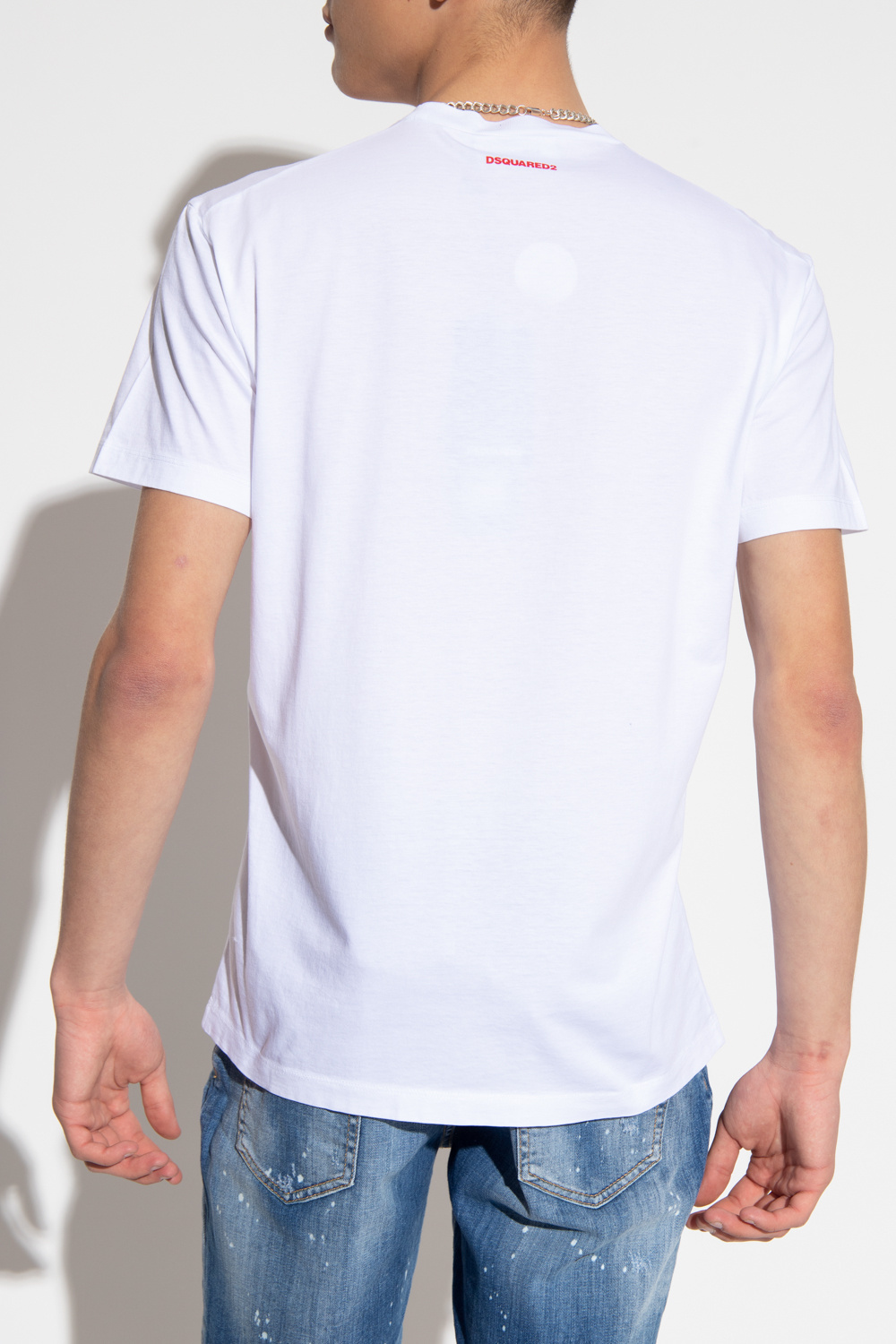 Dsquared2 Logo-print Short-sleeve T-shirt In White
