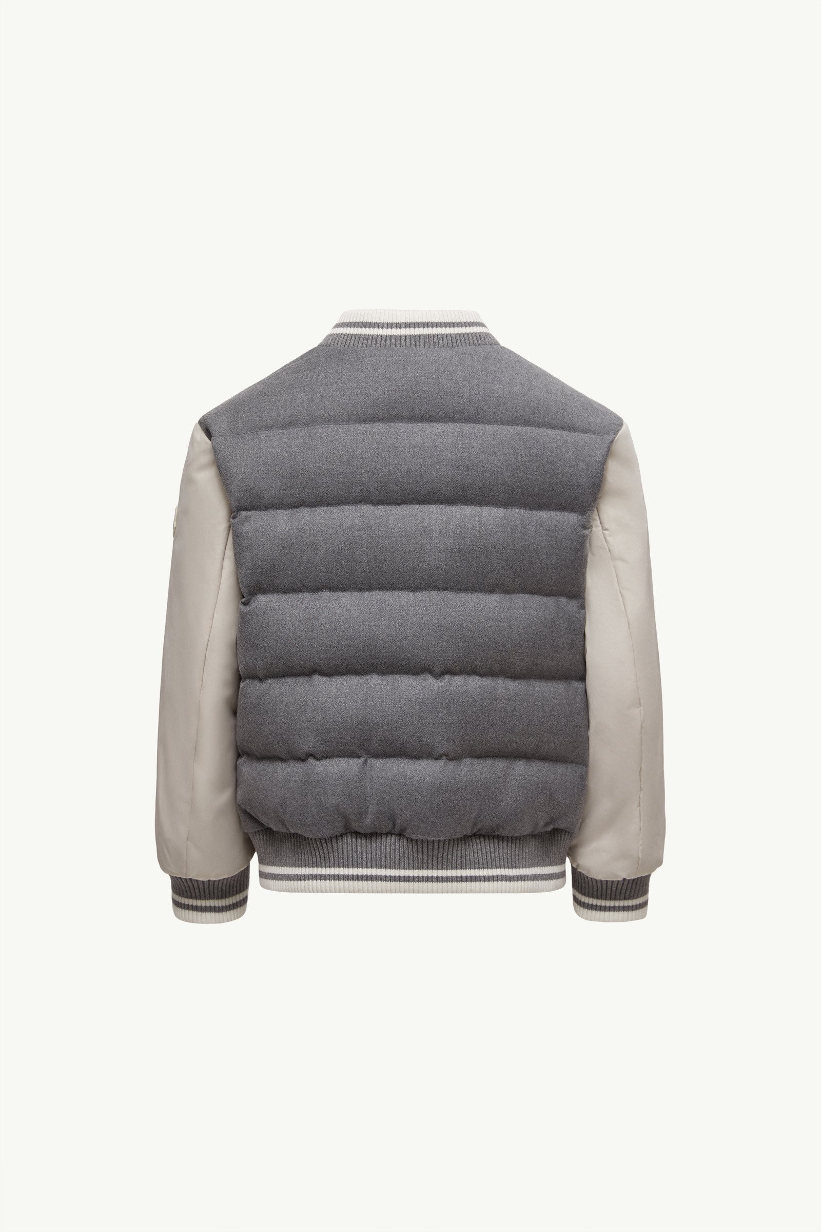 Moncler Alvaro Wool Down Jacket In Black