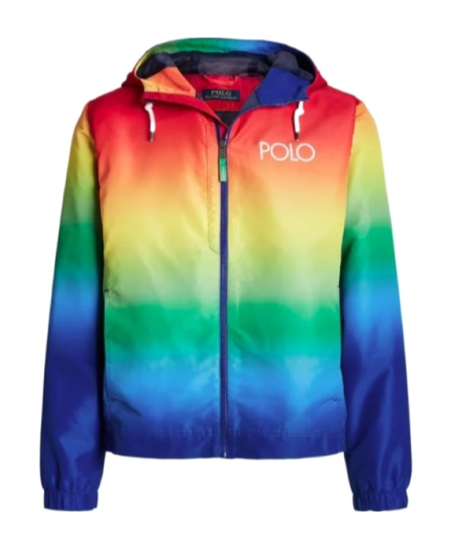 Polo Ralph Lauren Long-sleeved Casual Jacket In Multicolor