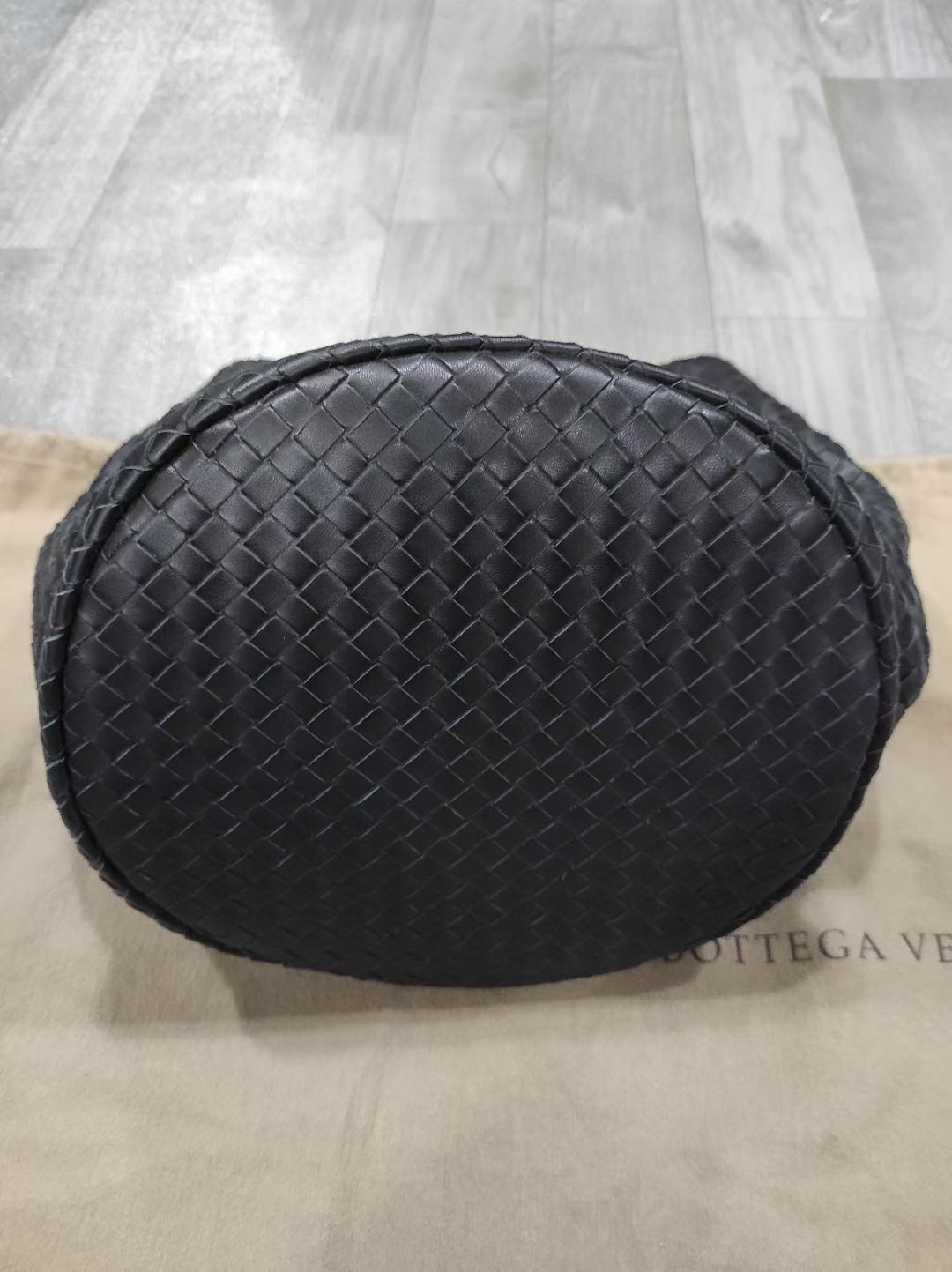Shop Bottega Veneta Weave A Handbag In Black