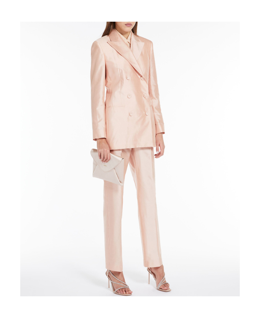Max Mara Pheasants Blazer In Nude