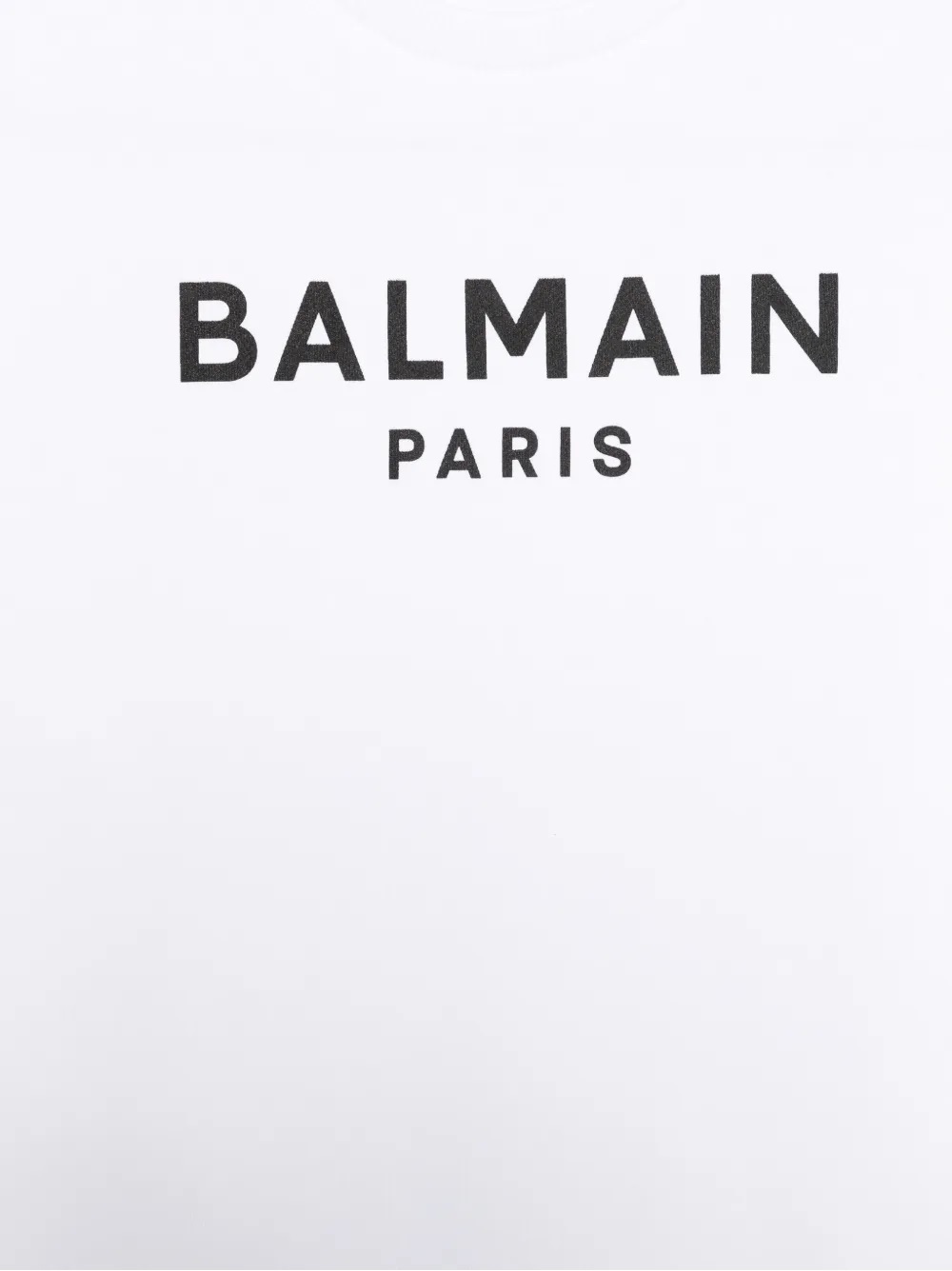BALMAIN LOGO-PRINT SWEATSHIRT