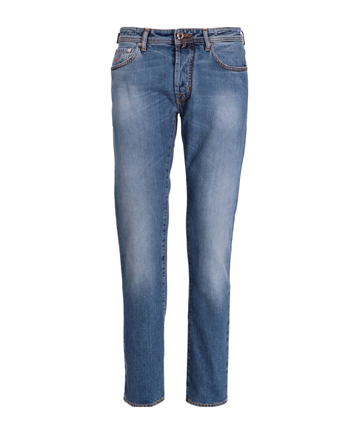 Jacob Cohen Slim Fit Trousers Five Pockets In Blue