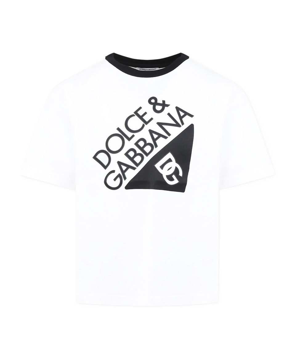 Dolce & Gabbana Short-sleeved T-shirt In White
