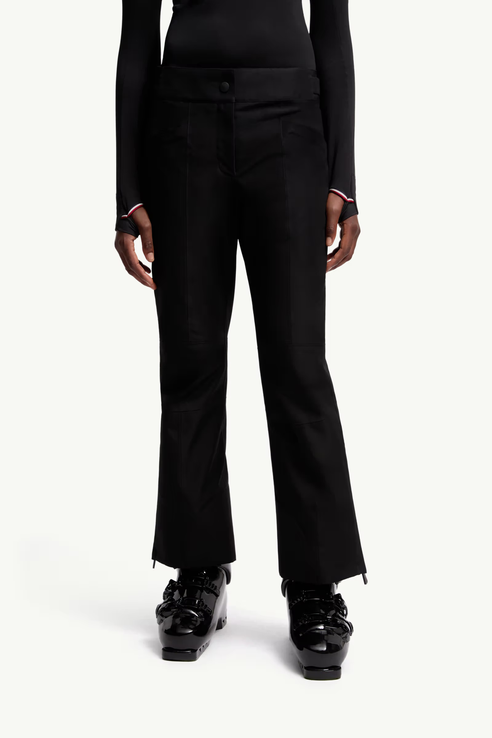 Moncler Padded Gore-tex Ski Pants In Black