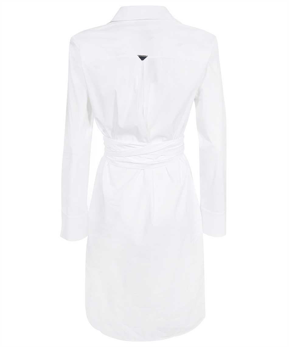 Emporio Armani Long Sleeved Dress In White