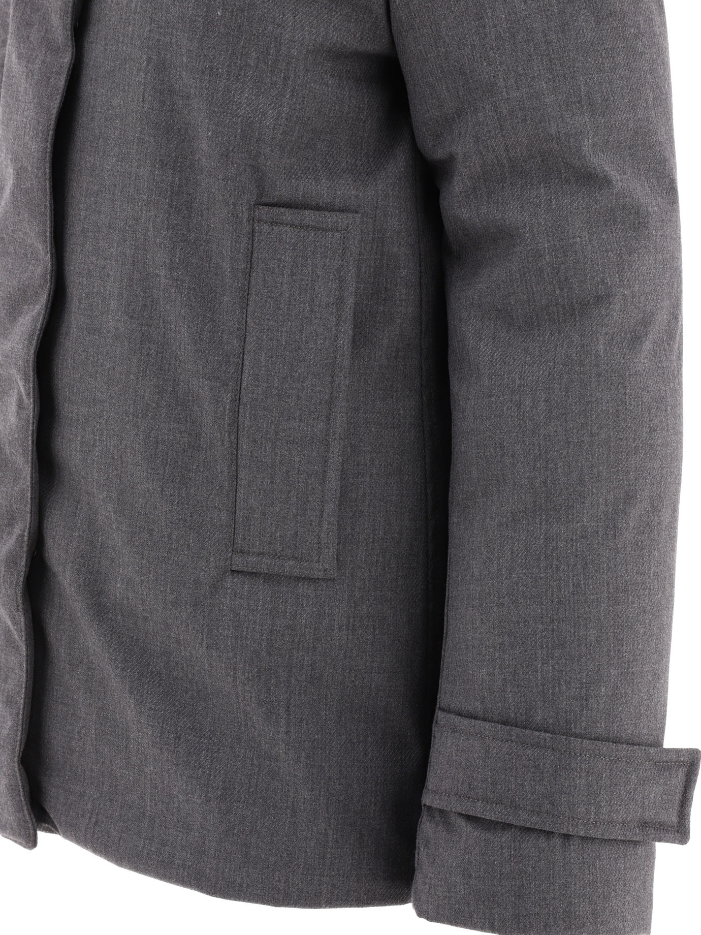 ジャケット Aspesi Giacca con collo alto Grey Aspesi Giacca Con Collo Alto Jackets In Grey | ModeSens