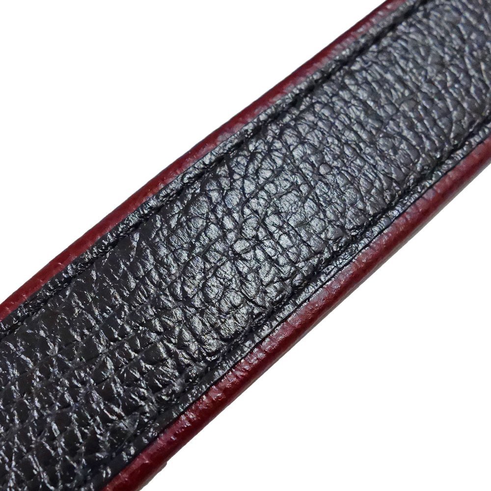 DUNHILL LOGO DOUBLE-SIDED BELT 