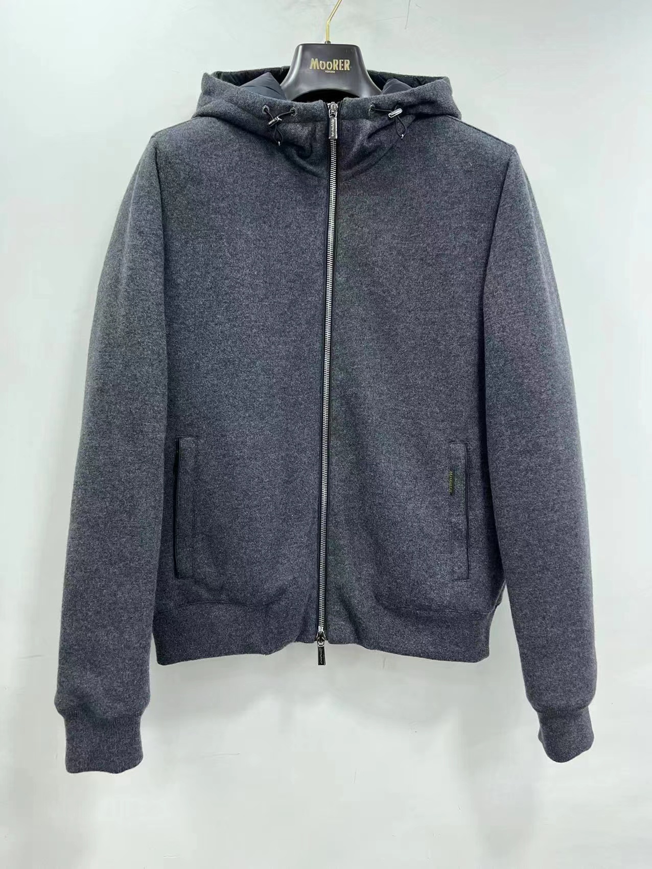 Moorer Fine-knit Zipped Cardigan