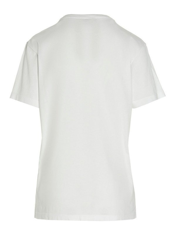 N°21 Logo Print T-shirt In White
