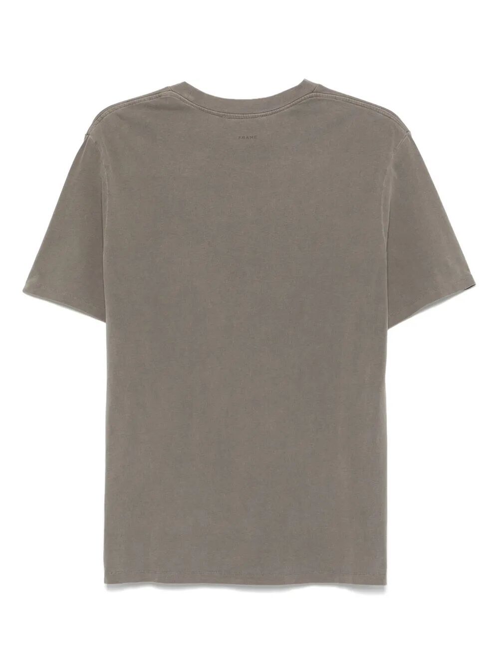 Frame Crew Neck T-shirt In Gray