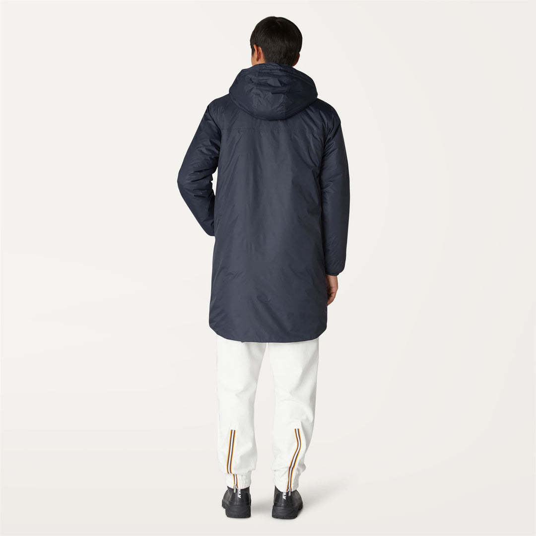 K-way Jacob St Warm Double Down Jacket In Black