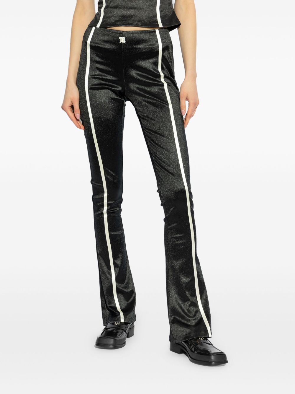 Misbhv St. Germain Flared Pants In Black