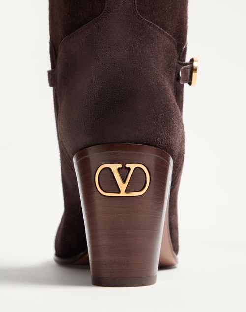 Valentino Vlogo Thigh Boots