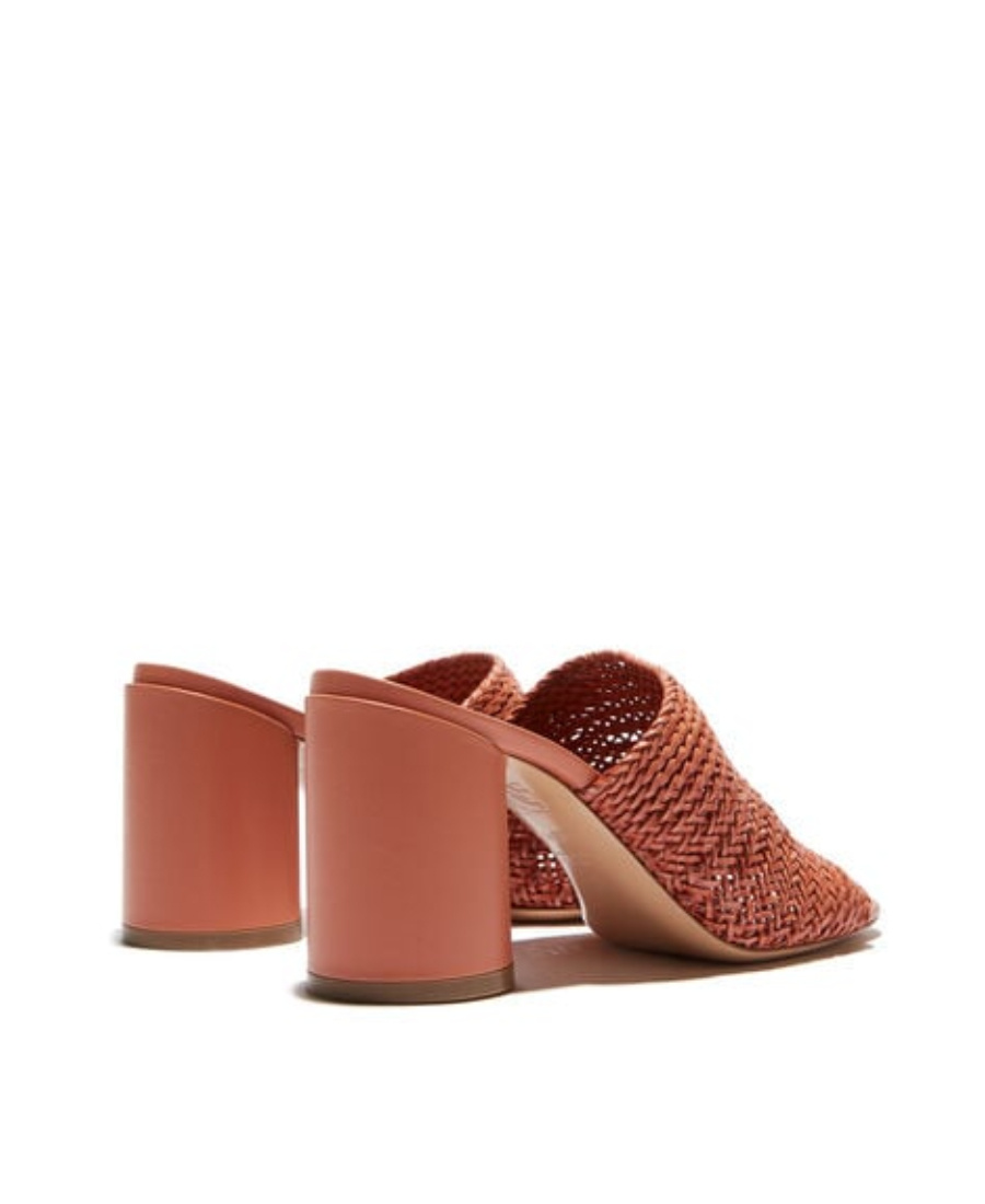 Casadei Logo High-heeled Sandals In Brown