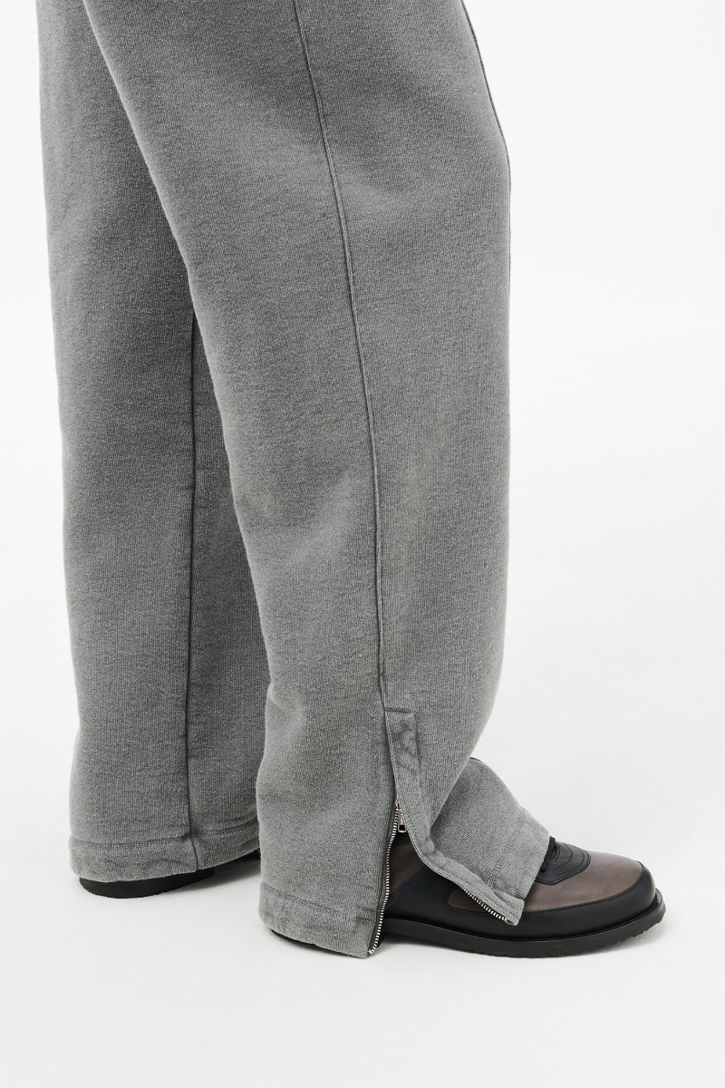 Our Legacy Worn Black Hefty Fleece In Gray