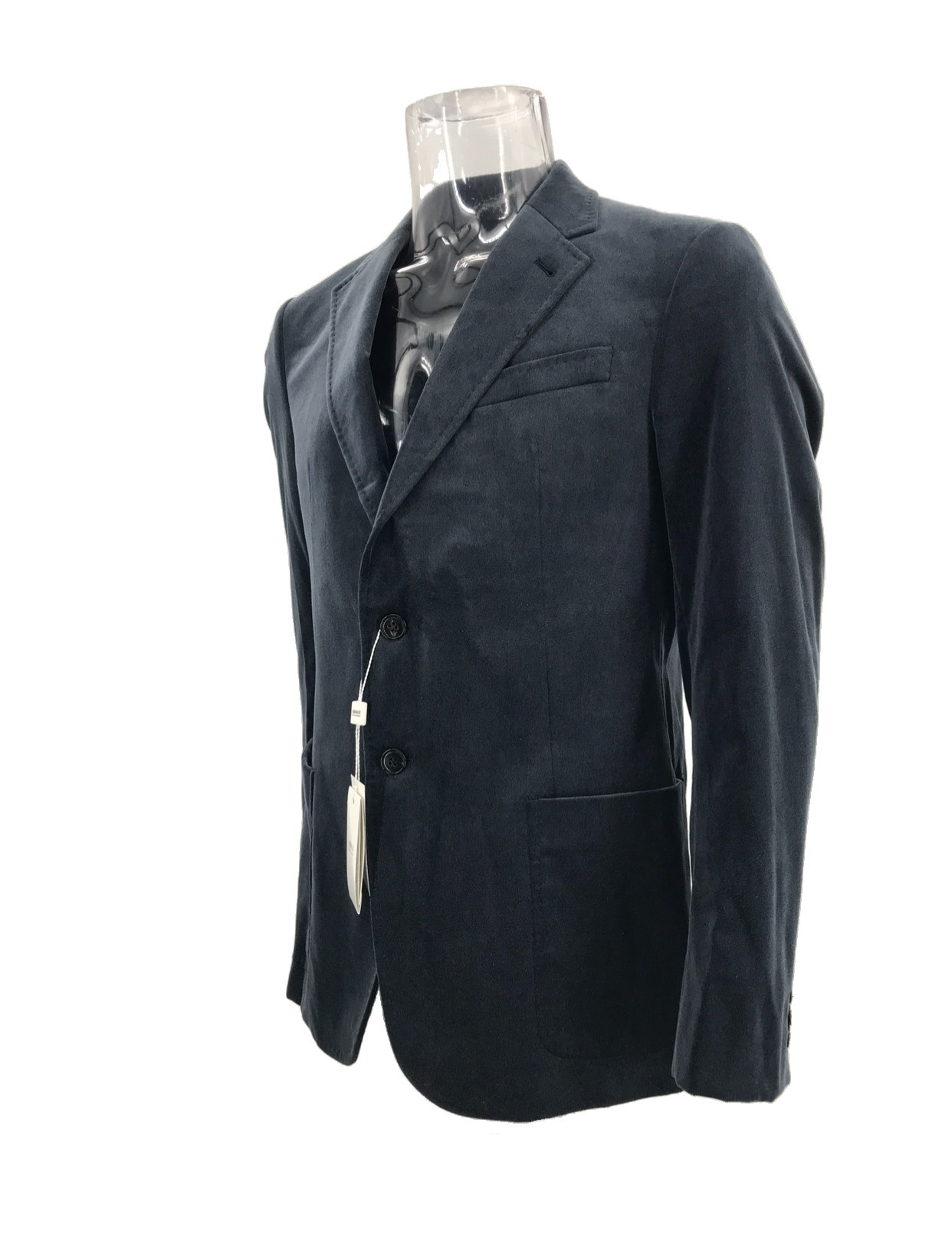 Armani Collezioni Long Sleeved Suit Jacket In Black