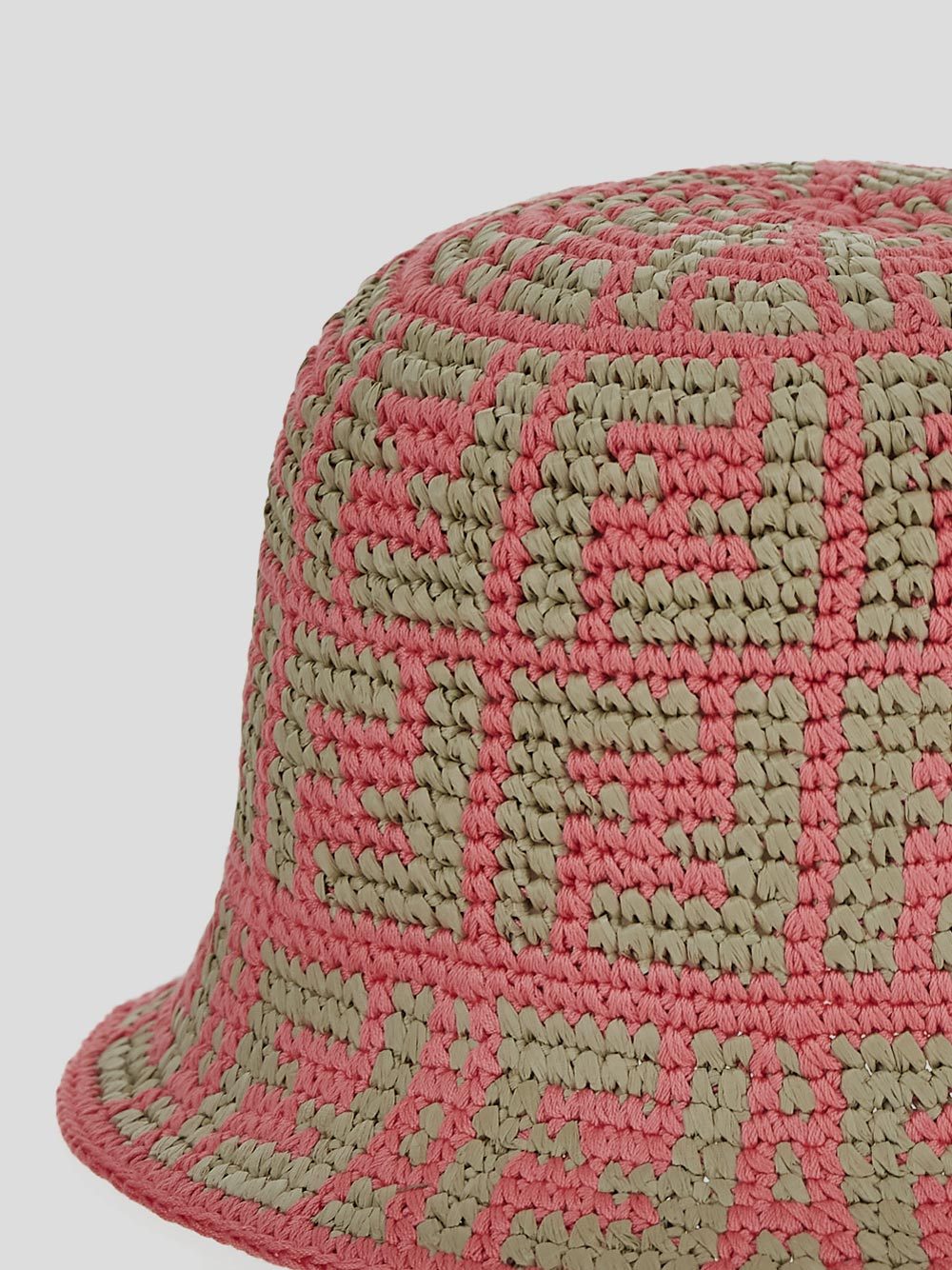Fendi Patterned Hat In Multicolor