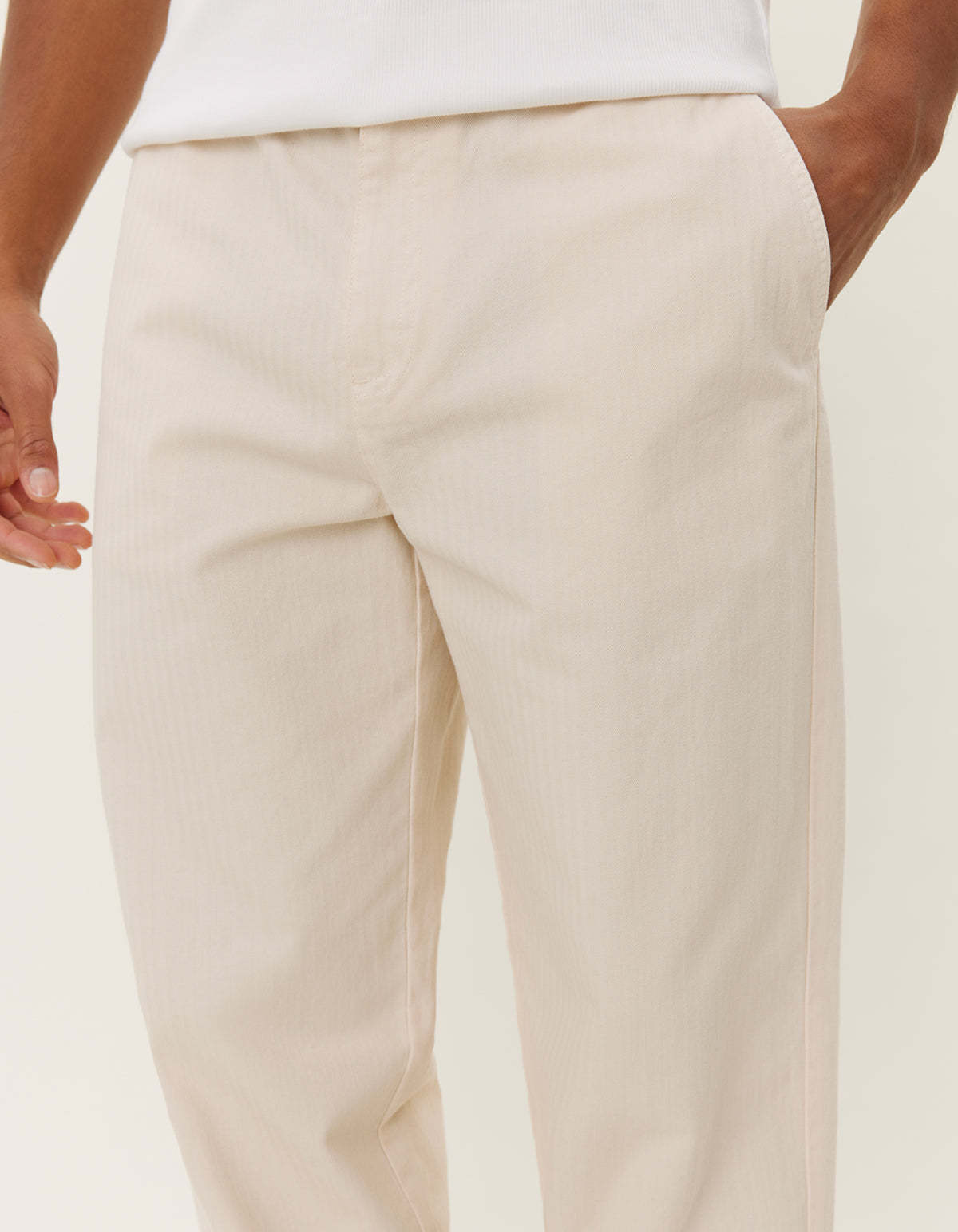 Les Deux Kody Heavy Corduroy Pants In White