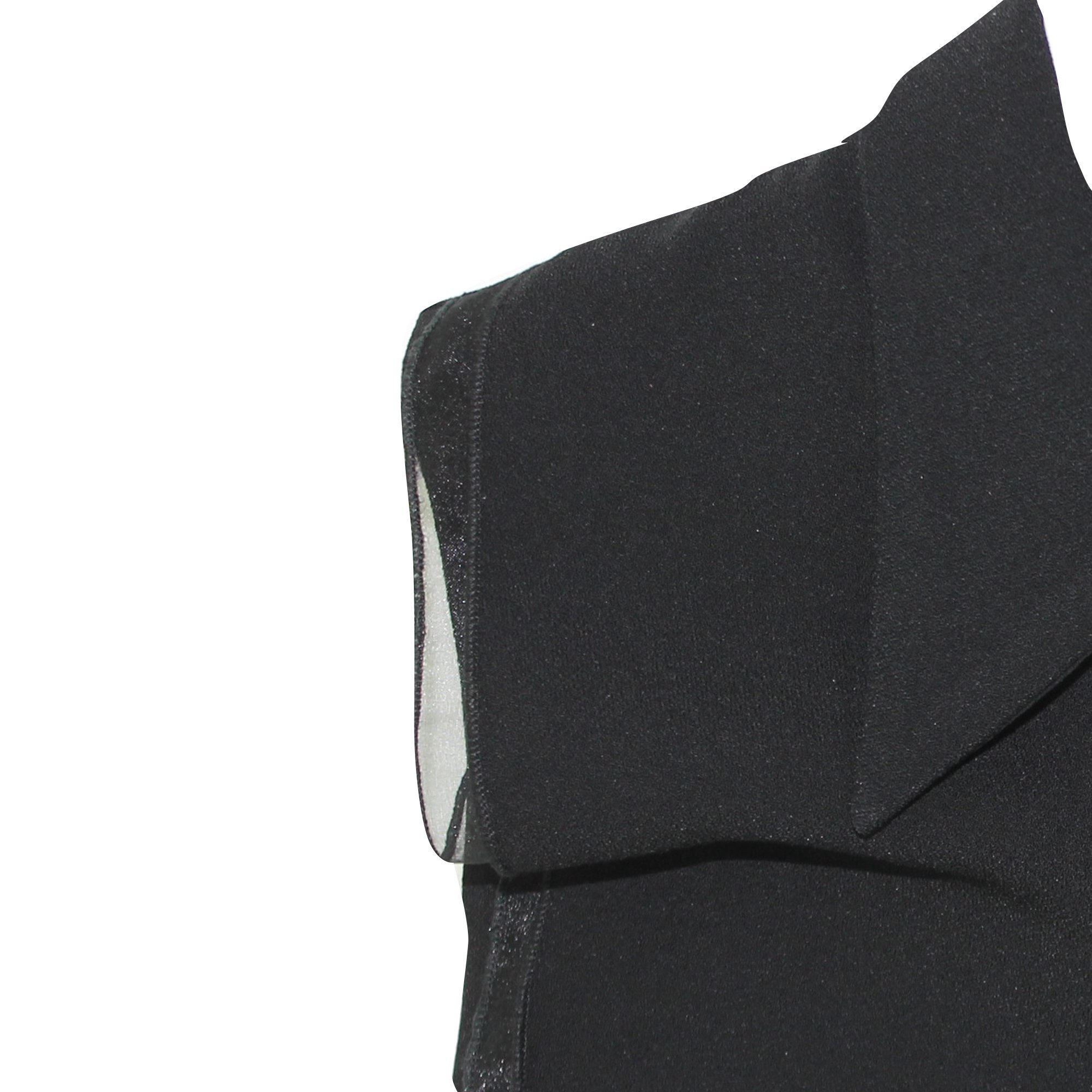 Elisabetta Franchi La Mia Bambina Tuta Bambina Nera In Crepe In Black