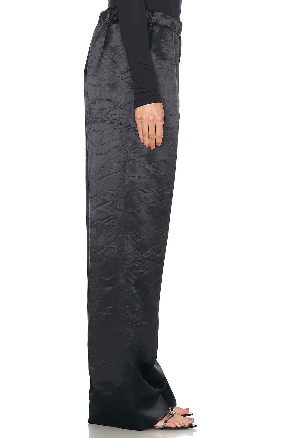 Givenchy Straight Leg Trouser In Black
