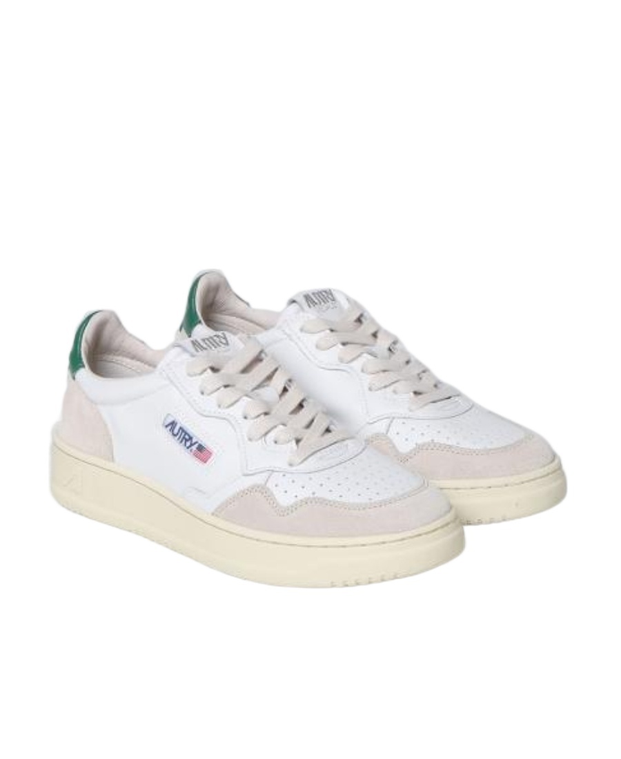 Autry Logo-patch Lace-up Sneakers In Multi
