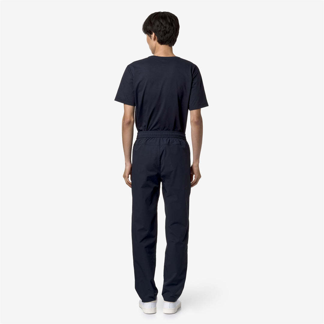 K-way Drawstring Side Pockets Sweatpants In Black