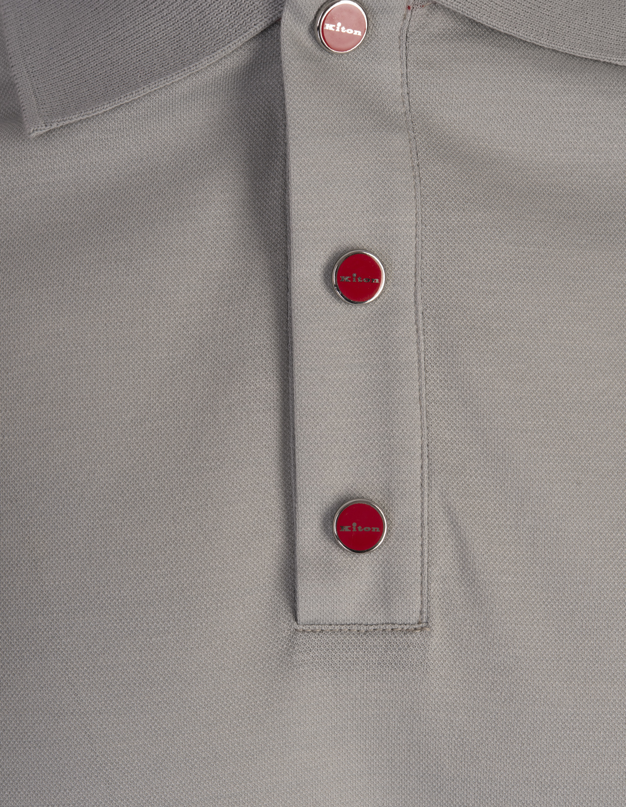KITON SHORT-SLEEVED POLO SHIRT 