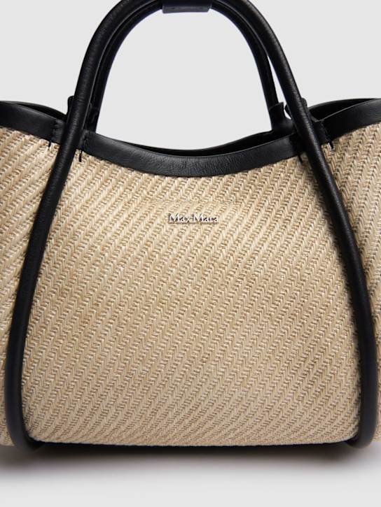 Max Mara Xs Summer Marin Raffia Effect Bag