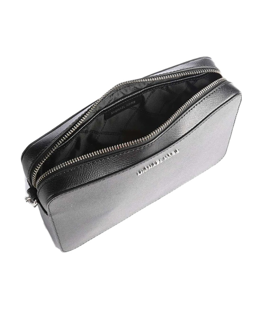 Michael Kors Black Logo Shoulder Bag In Black