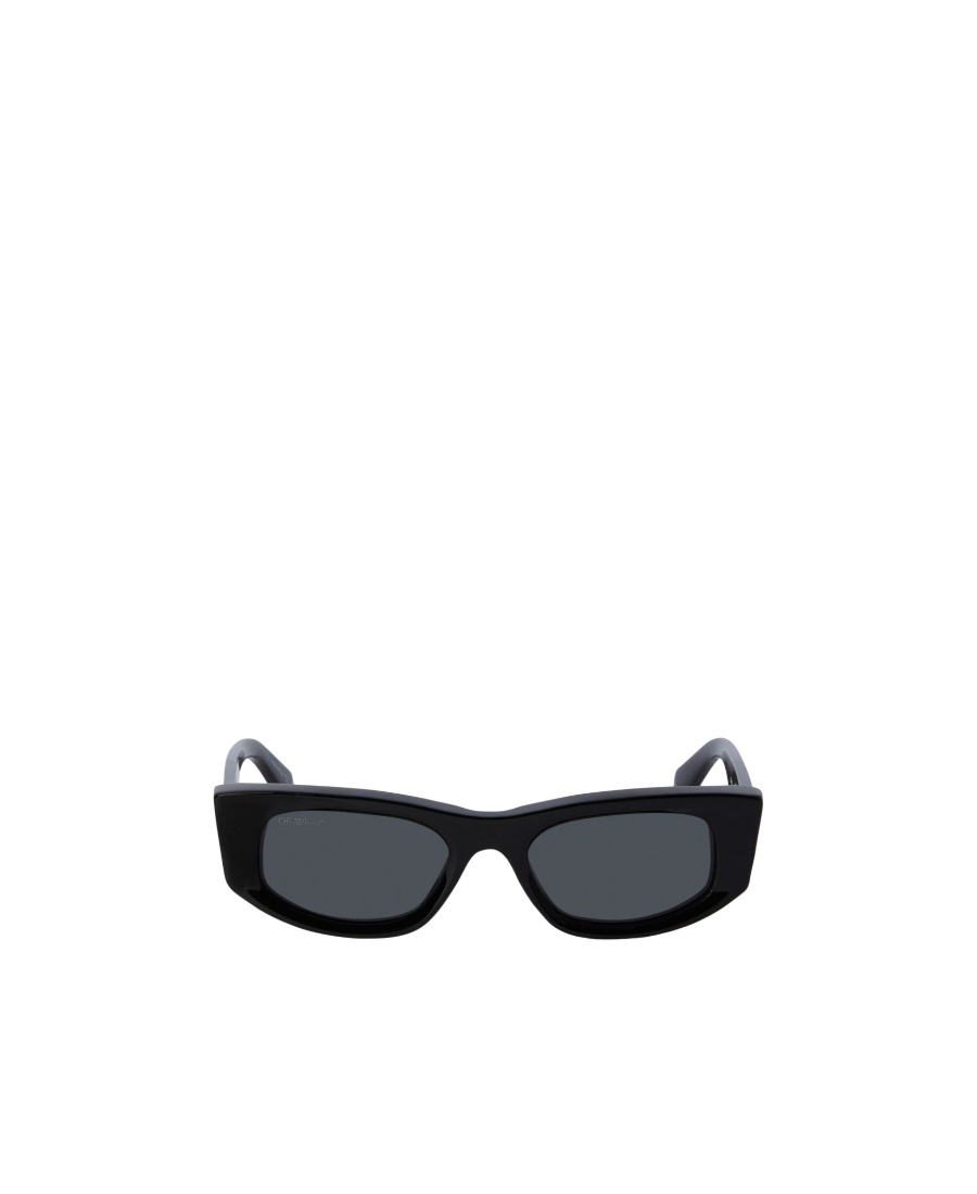 Off-white Matera Rectangle-frame Sunglasses In Black