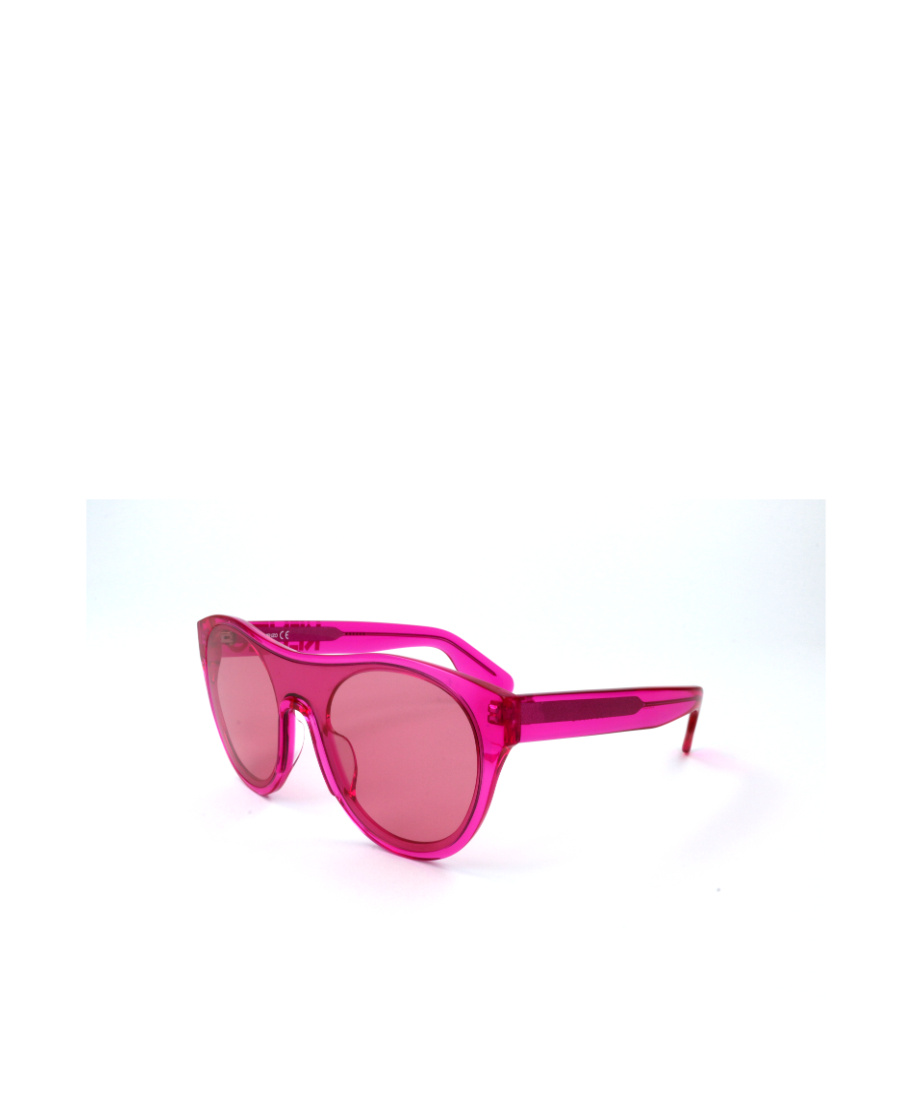 Kenzo Full-frame Logo Sunglasses In Pink