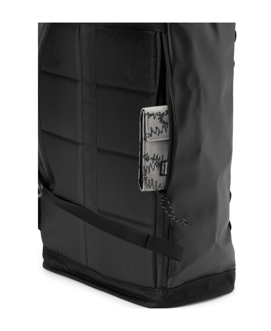 The North Face Black Logo Backpack In Black