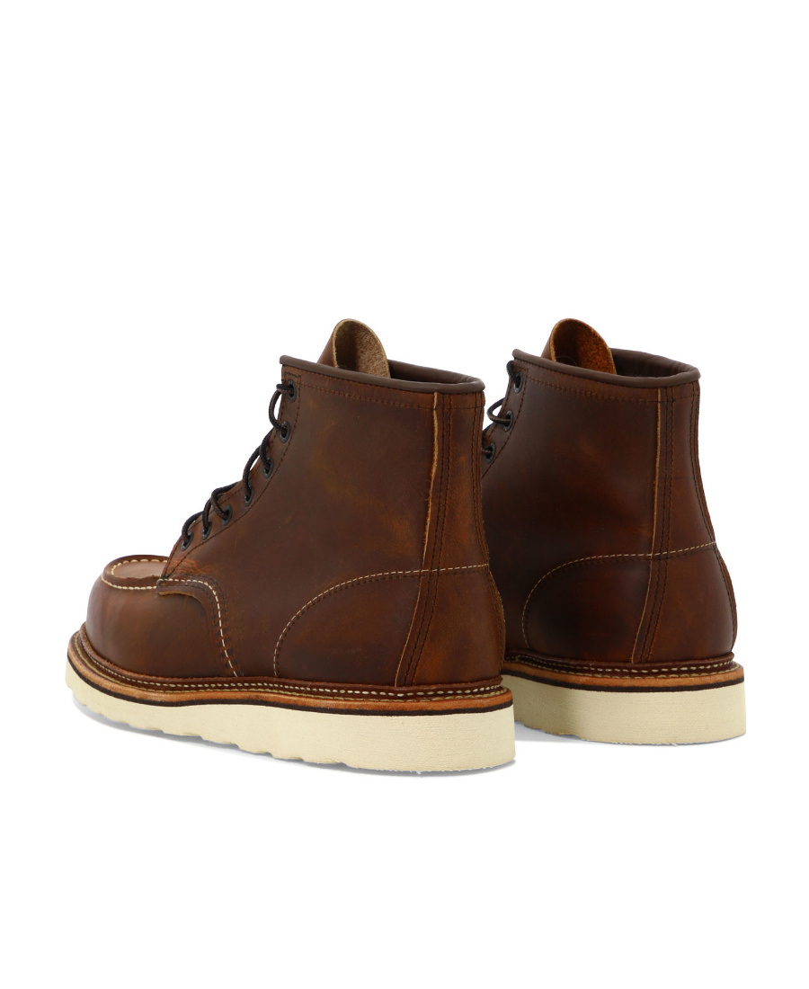 Shop Red Wing Shoes Logo Logo Short Boots In Brown