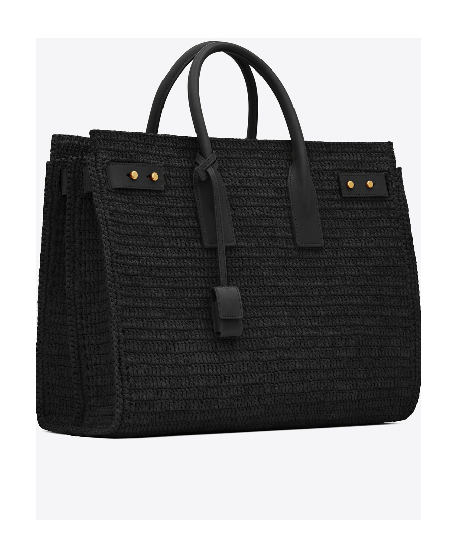 Saint Laurent Sac De Jour Tote Bag In Black