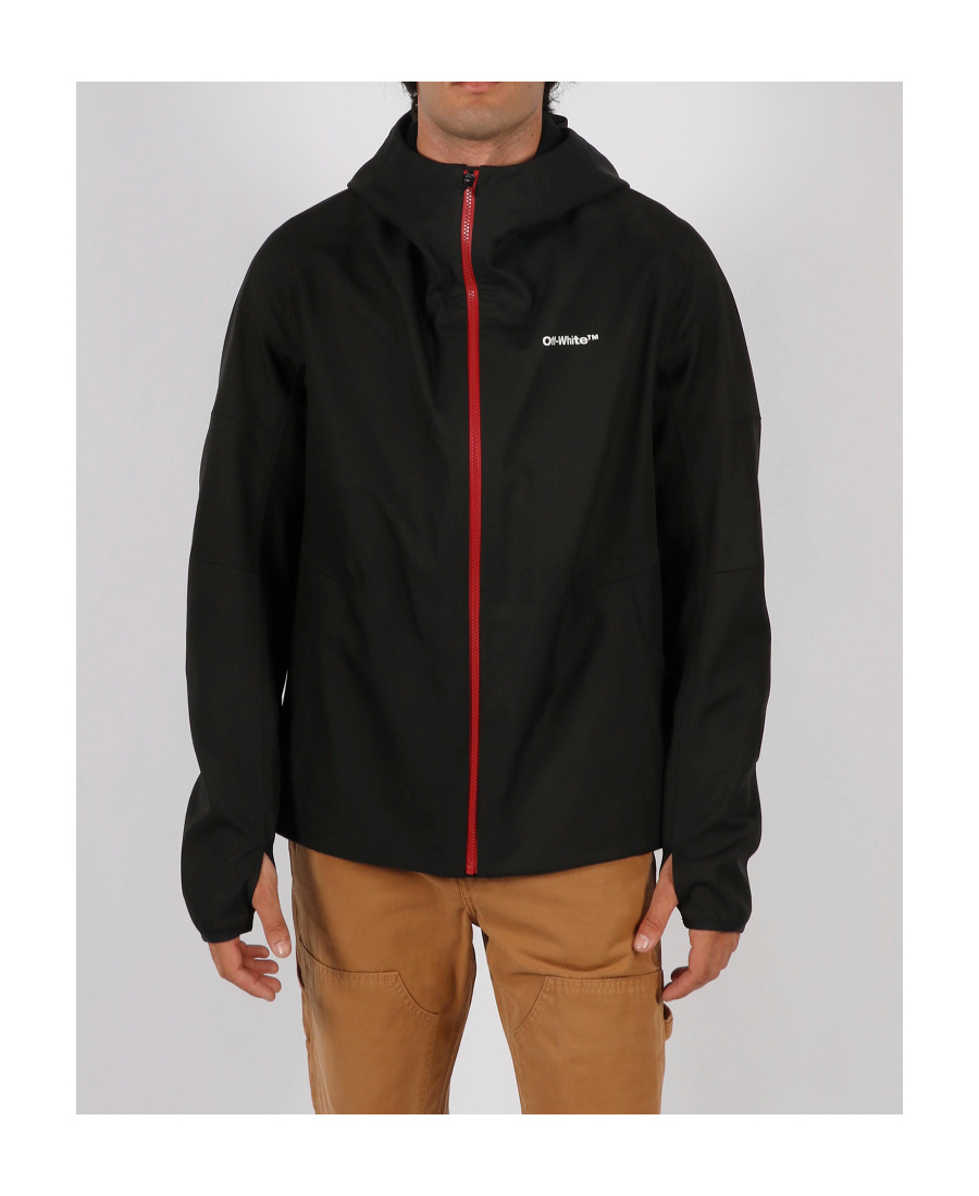 Off-white Black Ski Tech Jacket In Black