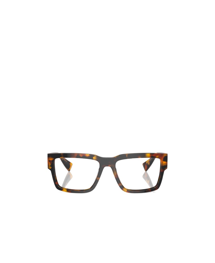 Miu Miu Mu 02xv Honey Tortoise Glasses In White