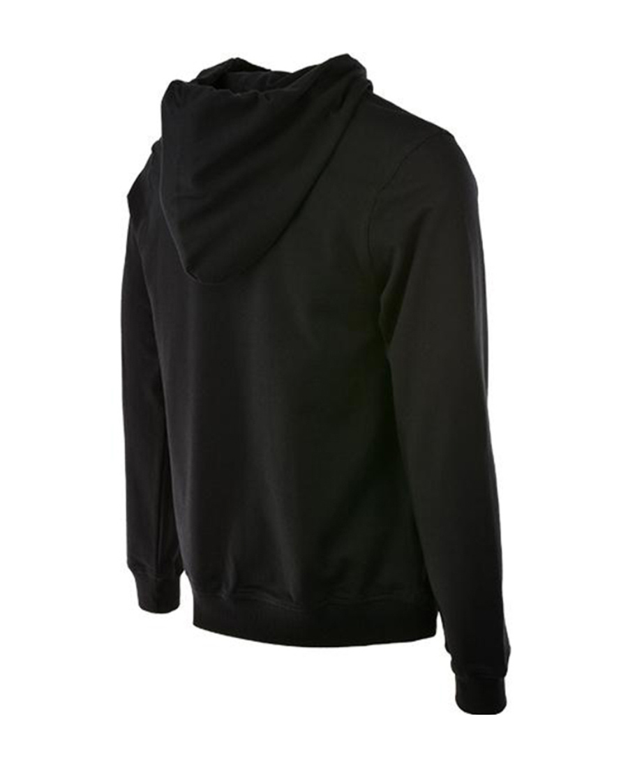 Paul & Shark Hooded Long-sleeved Sweater In Black