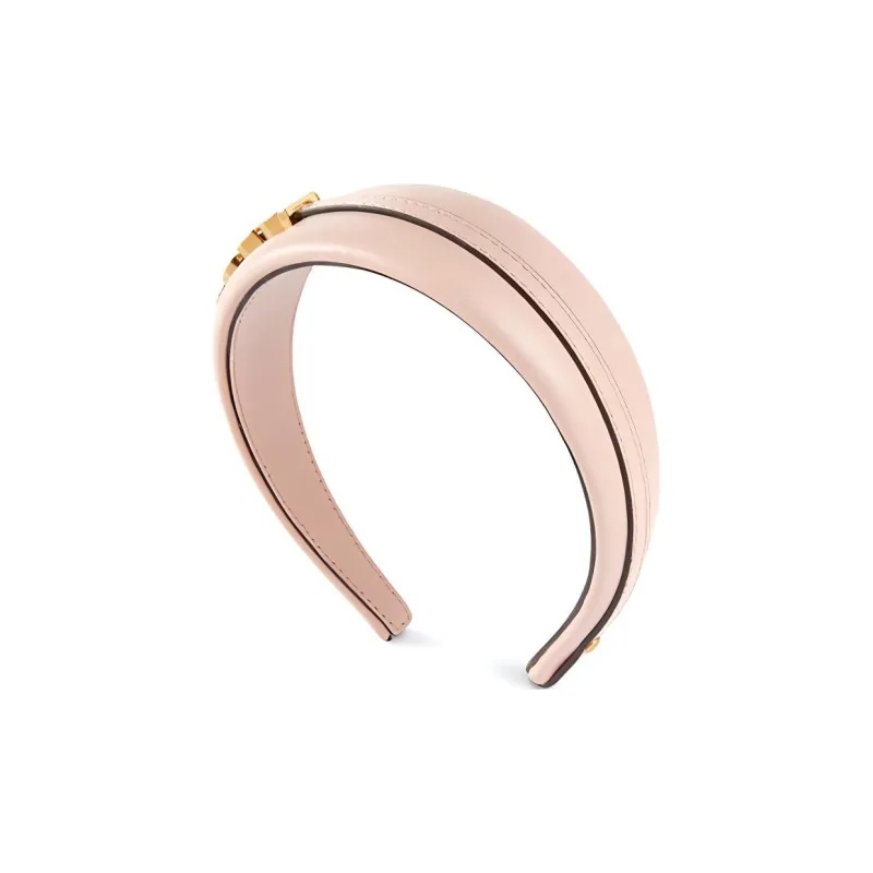 Gucci Logo Letter Headband In Yellow