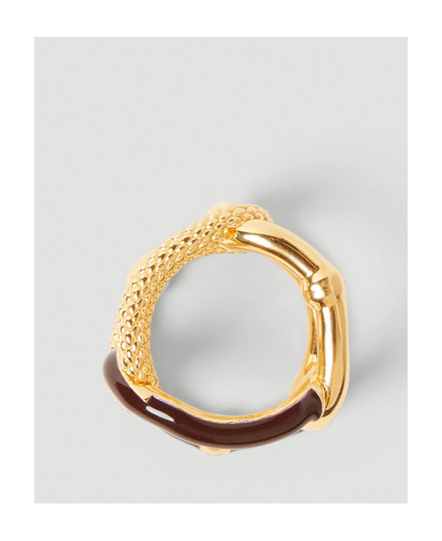 Bottega Veneta Weave A Ring In Brown