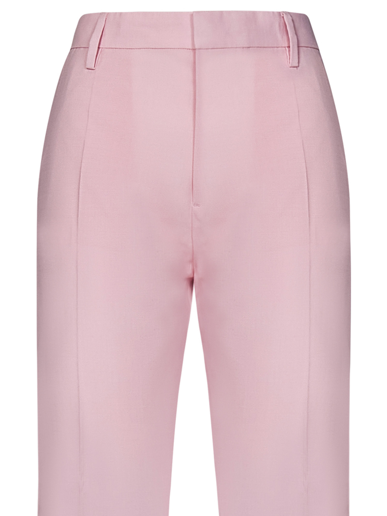 Dsquared2 Tapered Tailored Trousers In Pink