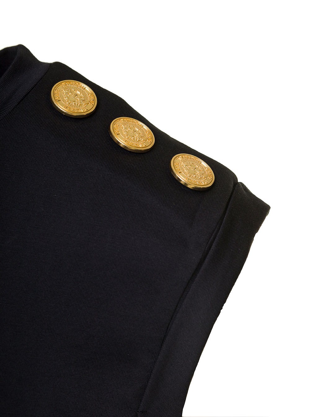 Balmain Logo-print Tank Top In Black