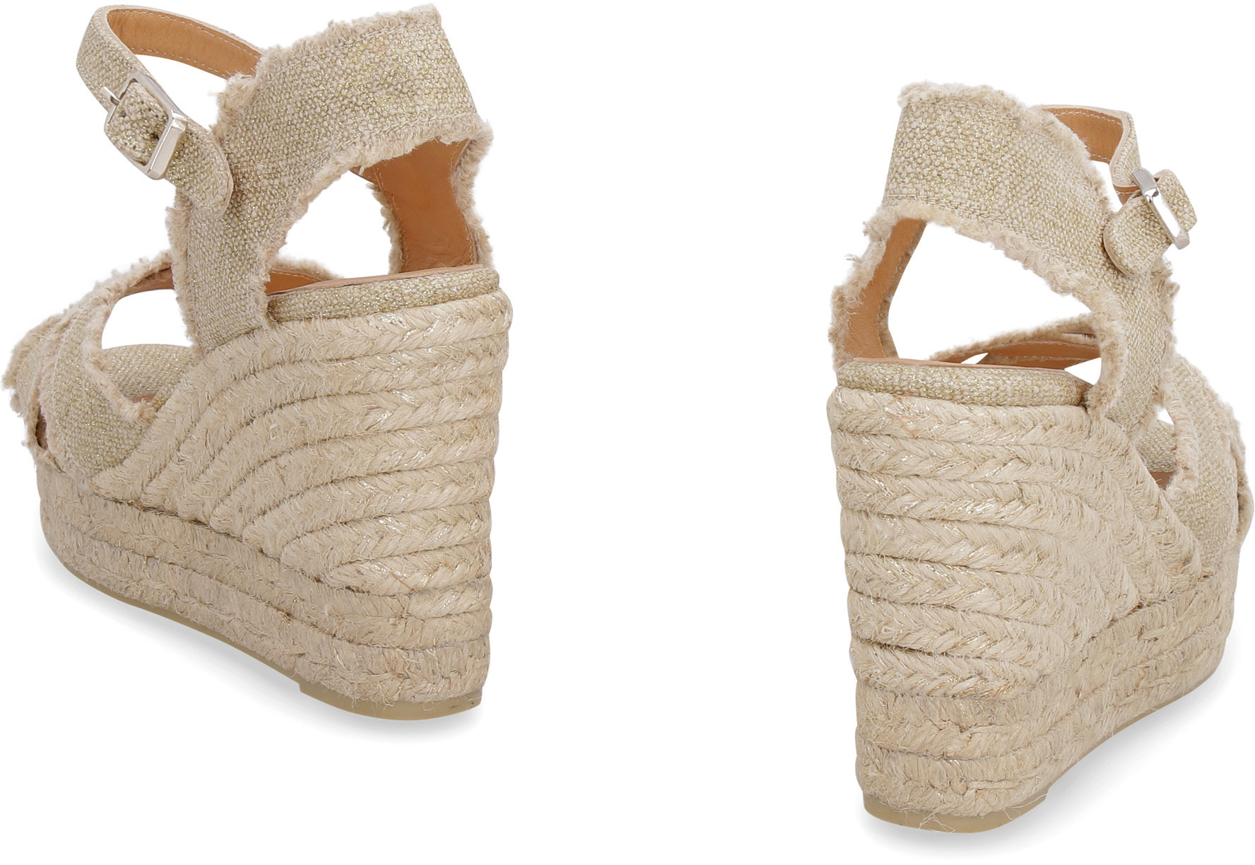 CASTAñER 110MM BROMELIA WEDGE SANDALS