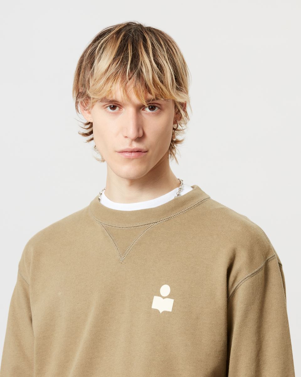 Isabel Marant Long-sleeved Sweater In Green