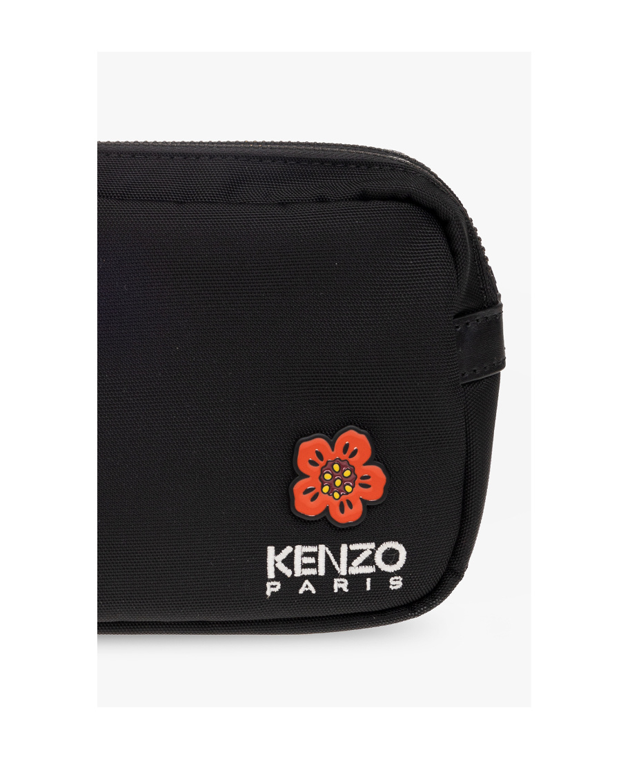 Kenzo Boke Flower Belt Bag In Black