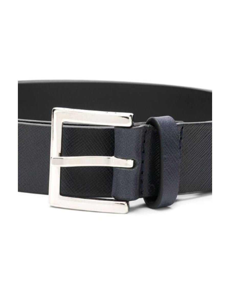 Orciani Classic Buckled Belt In Black