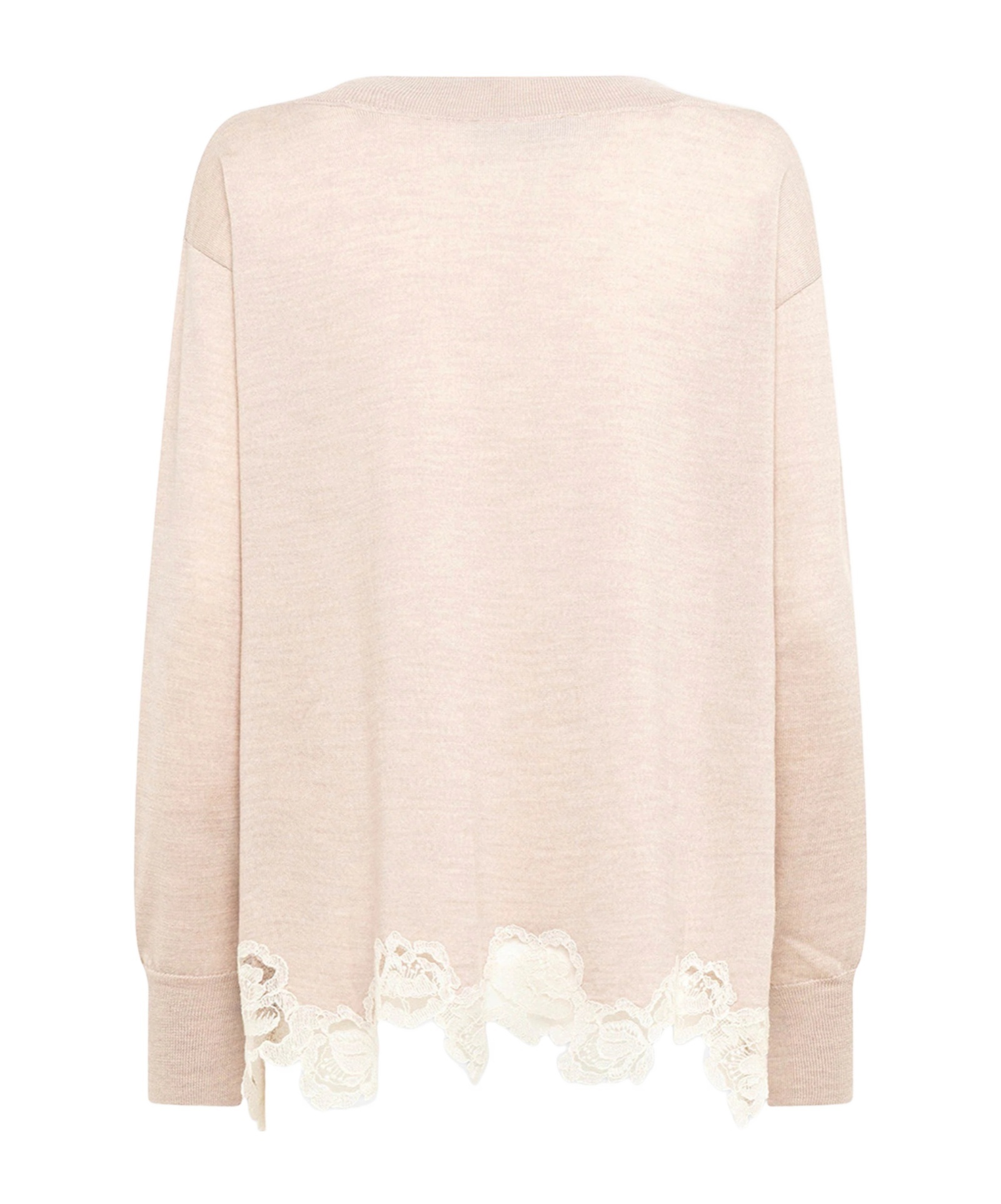 Blugirl Crew Neck Sweater In Neutral