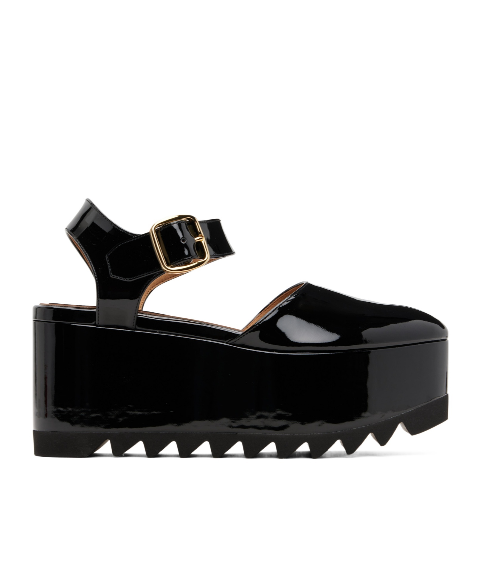 Stella Mccartney Elyse Platform Sandals In Black